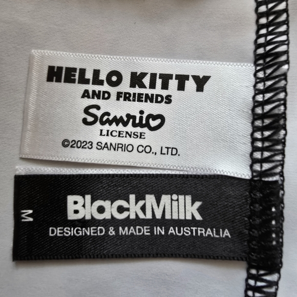 Blackmilk Sanrio All Stars HWMF Leggings Size M NWOT Hello Kitty & Gudetama - Picture 10 of 13